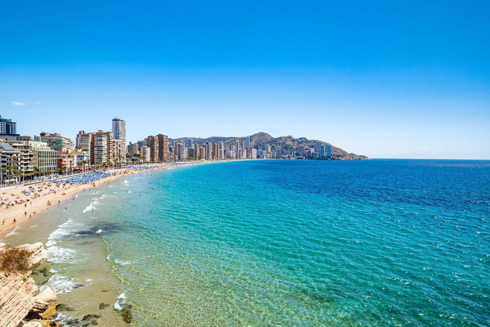 Penthouse Ancla 461 Levante Beach Benidorm Bagian luar foto