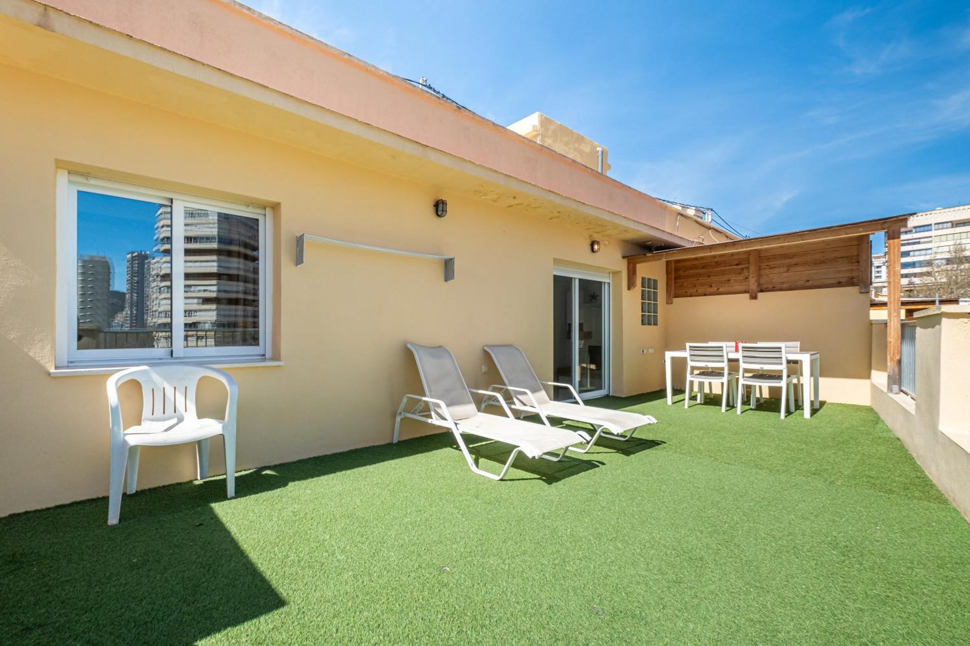 Penthouse Ancla 461 Levante Beach Benidorm Bagian luar foto