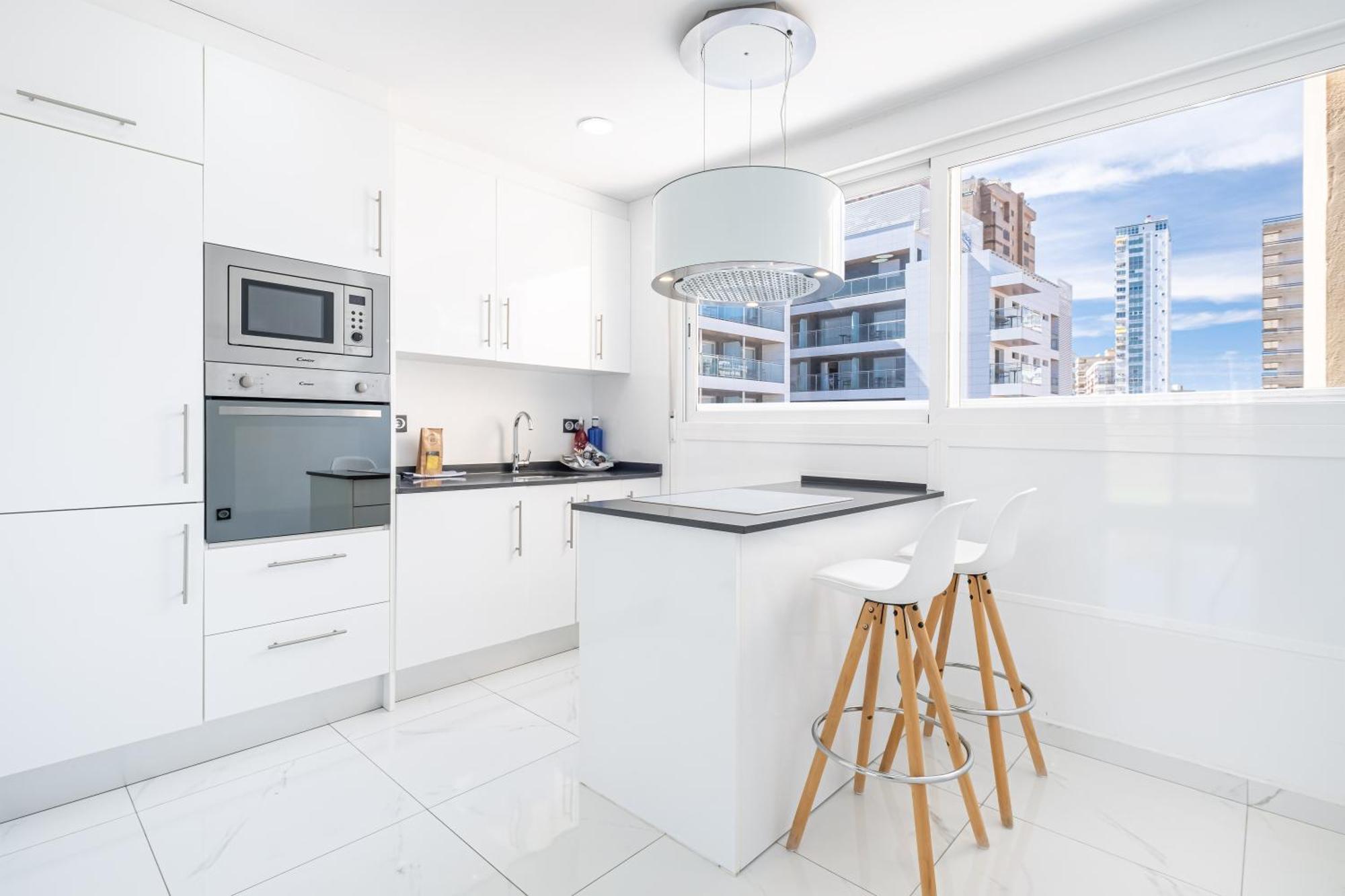 Penthouse Ancla 461 Levante Beach Benidorm Bagian luar foto