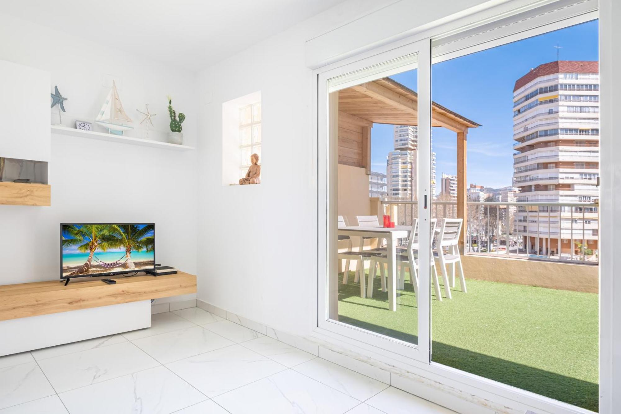 Penthouse Ancla 461 Levante Beach Benidorm Bagian luar foto